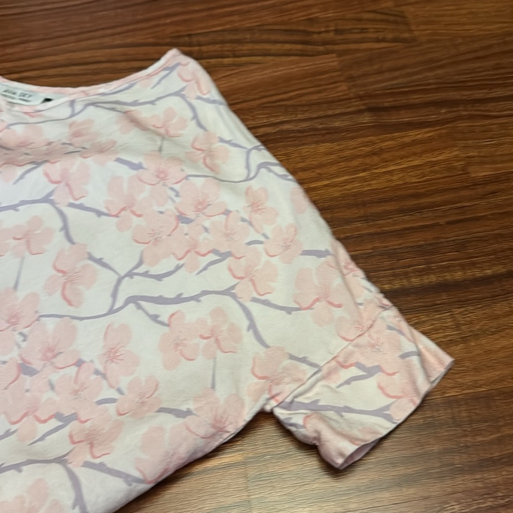 Fighting Eel / Ava Sky Linen Top - Picture 3 of 5